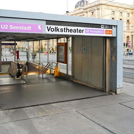 Modern Duplex Museumsquartier Lejlighed Wien Eksteriør billede