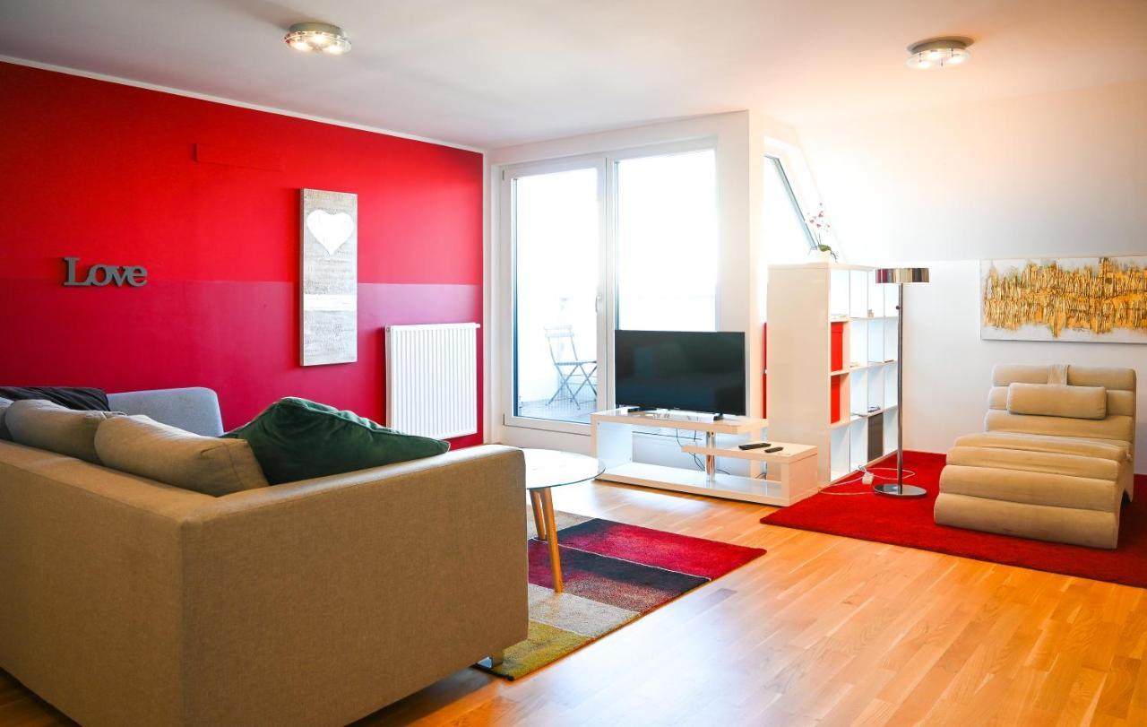 Modern Duplex Museumsquartier Lejlighed Wien Eksteriør billede