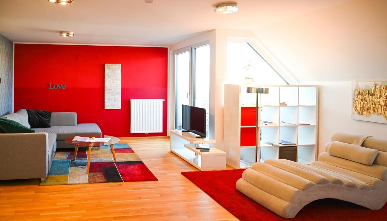 Modern Duplex Museumsquartier Lejlighed Wien Eksteriør billede