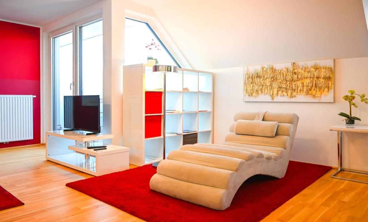 Modern Duplex Museumsquartier Lejlighed Wien Eksteriør billede