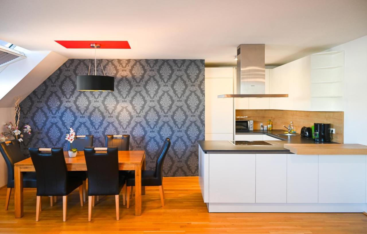 Modern Duplex Museumsquartier Lejlighed Wien Eksteriør billede