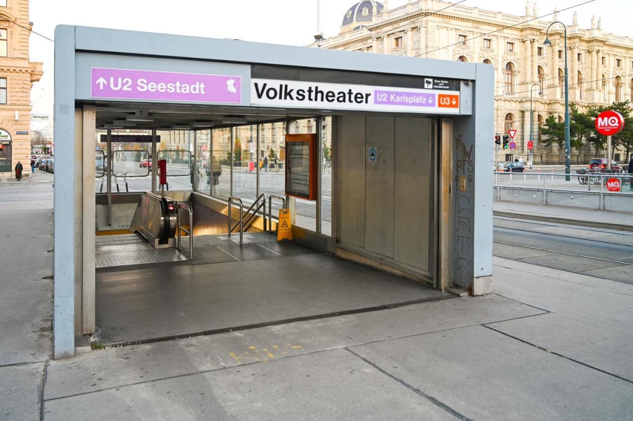 Modern Duplex Museumsquartier Lejlighed Wien Eksteriør billede